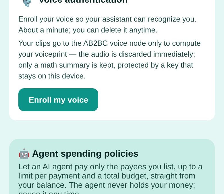 Give an AI agent a budget, not your keys